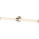 Trumann LED 36 inch Modern Gold Vanity Light Bar Wall Light